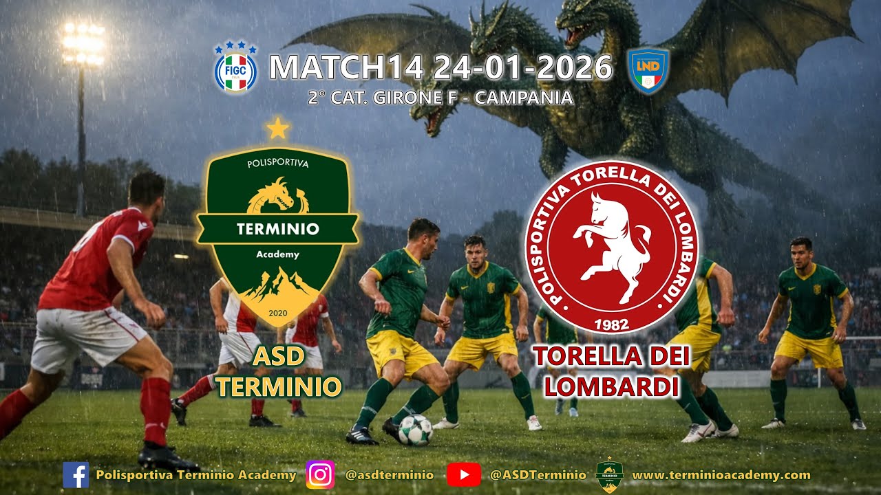 🔴 LIVE | ASD Terminio vs Torella Dei Lombardi  | Giornata 14 - Seconda Categoria 25/26