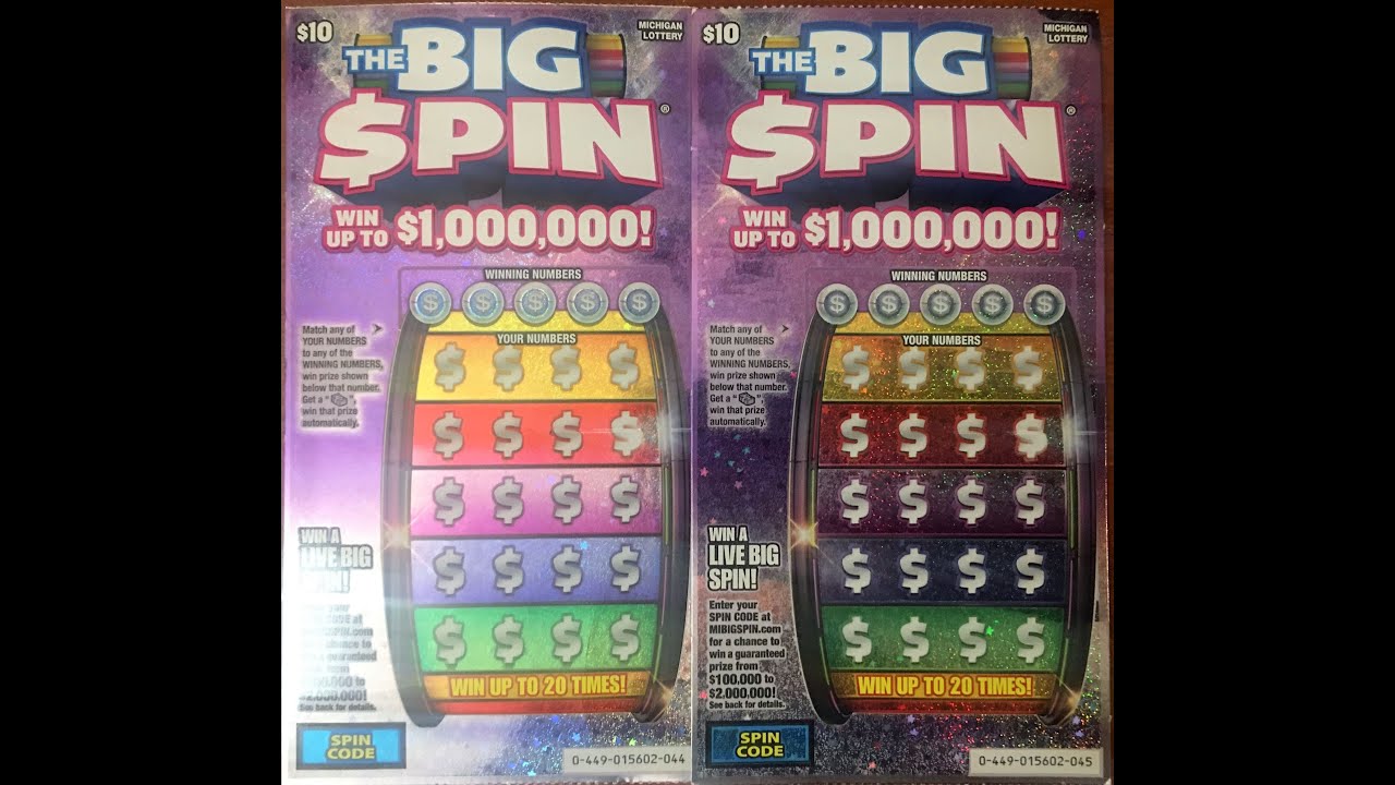 The Big Spin 💰 New Release Michigan Lottery Instant ticket YouTube The Big Spin 💰 New Release Michigan Lottery Instant ticket YouTube