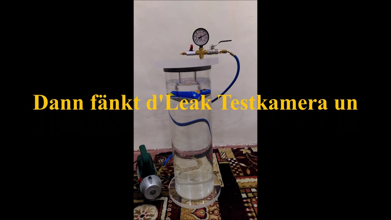 Bubble Emission Leak Testing System fir ASTM D3078