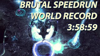 Speedrun Starcraft 2: LotV Brutal Any% ex-world record