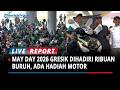 May Day 2026 di Gresik Digelar Tasyakuran, Dihadiri Ribuan Buruh dengan Hadiah Motor