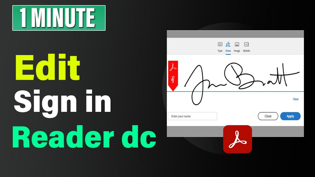 How to edit sign in adobe acrobat reader dc (Quick & Easy) - YouTube