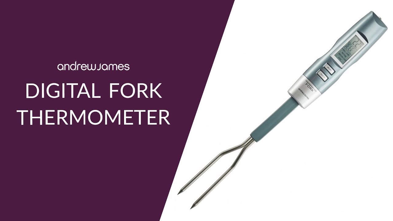 Improvements Digital Thermometer Fork Open Box