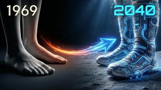 How Humans Walked on the Moon 👣 Evolution of Space Boots (1969–2040)