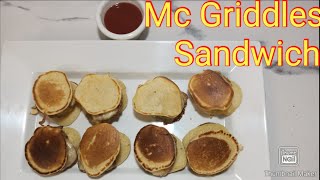 Mc Griddles sendwich Mac Donalds esay Breakfast yummy ? delicious