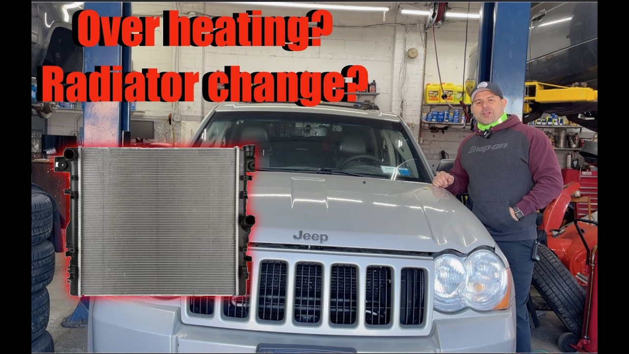 How to change a radiator 2010 Jeep Grand Cherokee 3.7L V6 