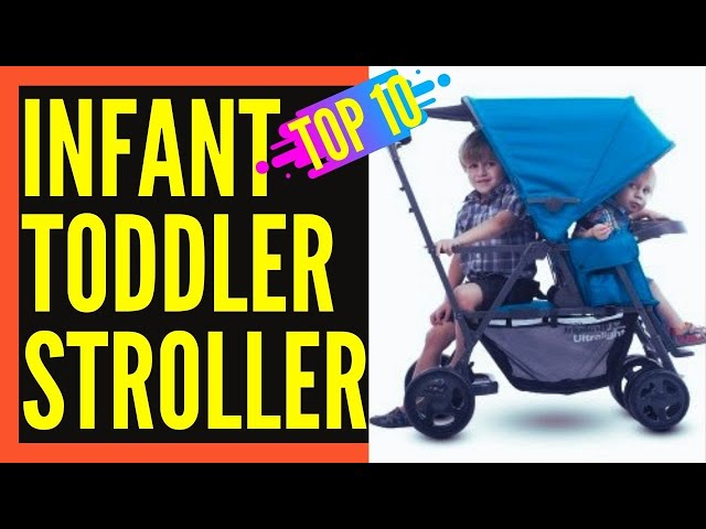 best double jogging stroller for infant and toddler