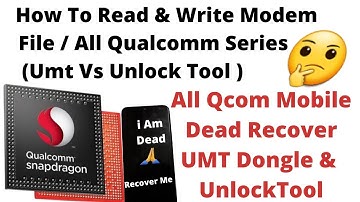How To Read & Write ( FlashFile ) All Qualcomm Series / Umt Vs Unlock Tool / A To Z in This Video