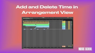 How to add and delete Time in the Arrangement view (Ableton Live)