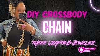 ✨ DIY Crossbody Chain | Resin, Charms & Chain Link Tutorial ✨