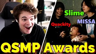 Tubbo Reacts To First Ever Qsmp Awards Hosted By Quackity Slimecicle Missa