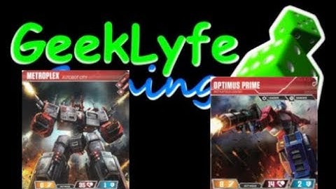 Transformers TCG: Metroplex vs Thunder Prime