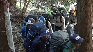 2019年IH 登山 3日目 高千穂(宮崎) 祖母山系 親父山、古祖母山、障子岳、筒が岳・祖母山