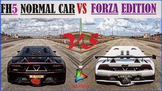 Lamborghini Sesto Elemento (FH5) Normal vs Forza Edition | Forza Horizon 5 Speed and Acceleration