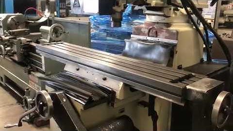 110" x 54" ACRA Vertical Knee Mill with 3 Axis Anilam 1100 CNC Control