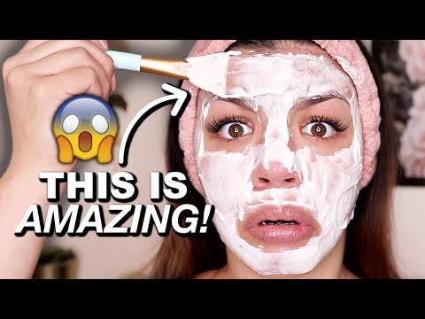 I Put GREEK YOGURT On My Face Everyday For One Week