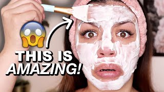 I Put GREEK YOGURT On My Face Everyday For One Week!