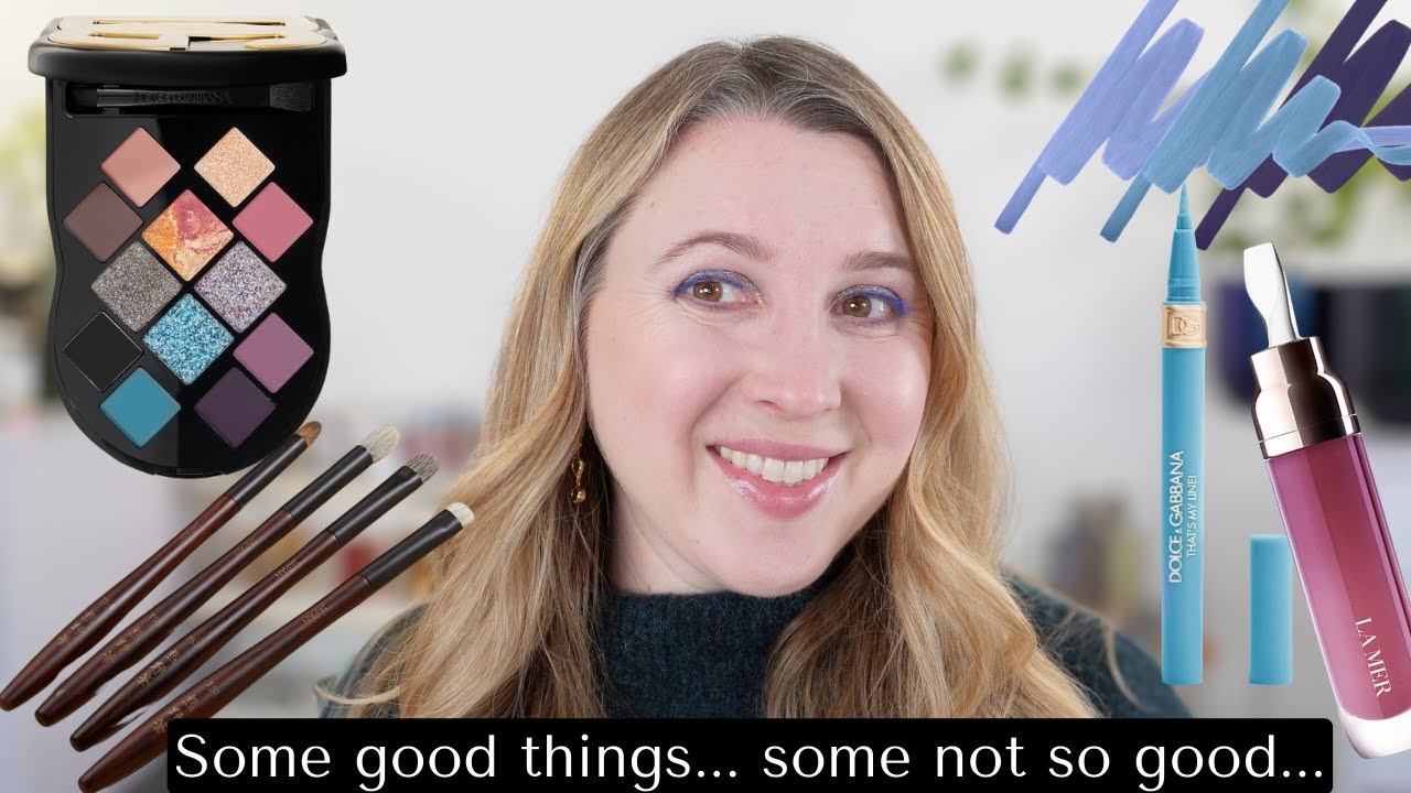 DOLCE & GABBANA Bold Look Collection, LA MER Lip Volumizer, SONIA G Traditions Select Brushes