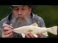 Carving a Wooden Brook Trout