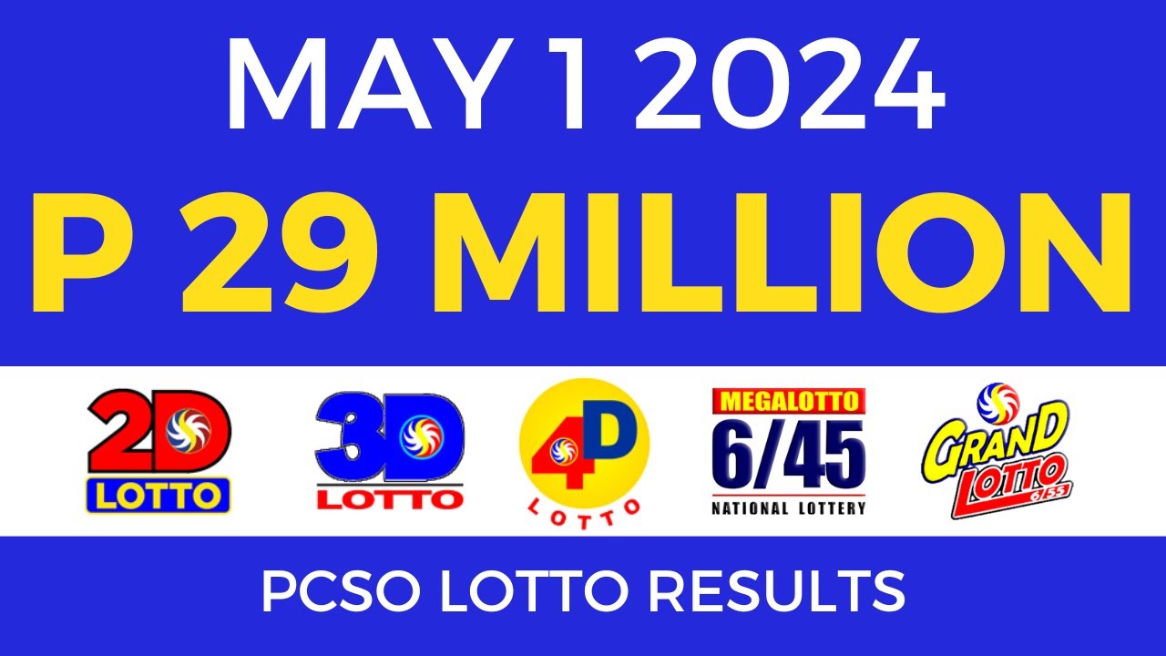 Lotto Result Today 9pm May 1 2024 | Complete Details