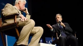 Jon Stewart Interviews President Bill Clinton: CGI U 2012 Closing Conversation