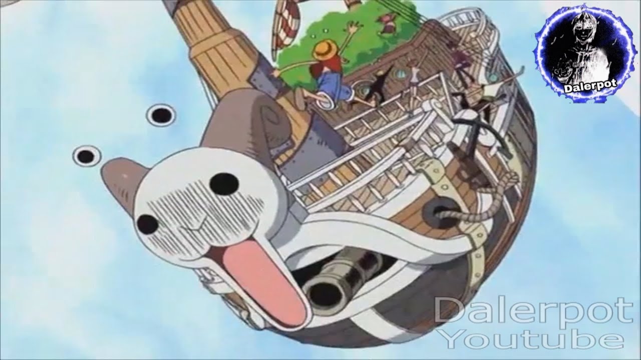 Caída desde la isla del cielo l one piece