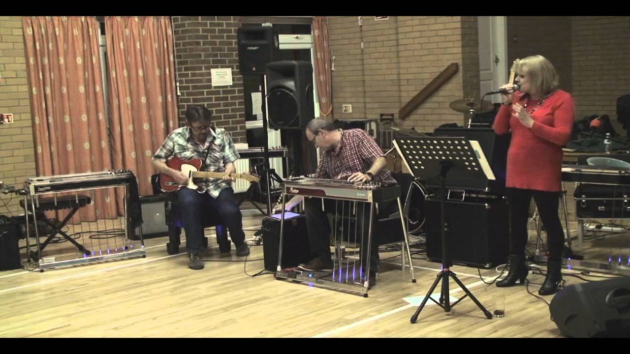 Pedal Steel Guitar...David Hartley. with Fran on Help me Make it Through the Night YouTube