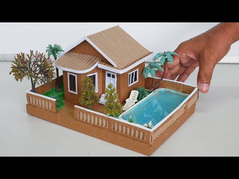How to Make Beautiful DIY Mansion House from Cardboard #161 @BackyardCrafts