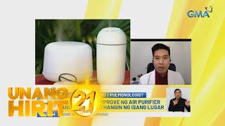 Unang Hirit: Air purifier, humidifier, mabisa ba kontra COVID-19?