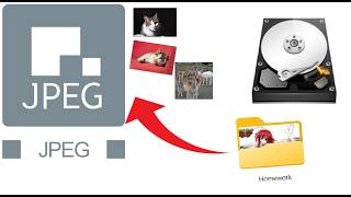 JPEGs but it's a Hard Drive