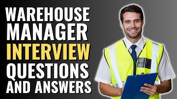 Warehouse Manager Interview  Questions and Answer for Freshers | Must Watch Before Your Interview