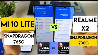 realme x2 vs mi 10 lite antutu benchmark comparison