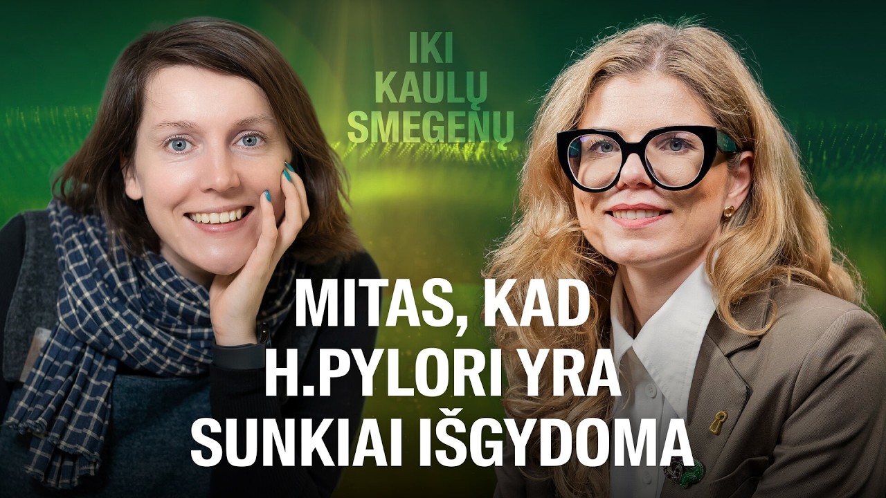 Gydytoja Ruibienė apie H. Pylori bakteriją: svarbiausia ne tai, ką valgome