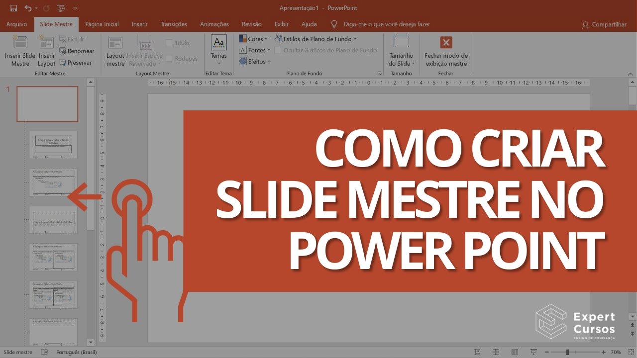 Como criar Slide Mestre no Power Point