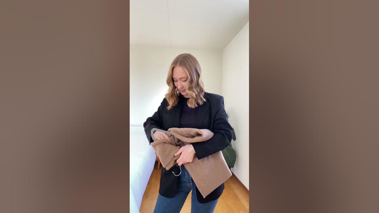 how to hang your jumpers 😳 wardrobe tips pt. 2 YouTube