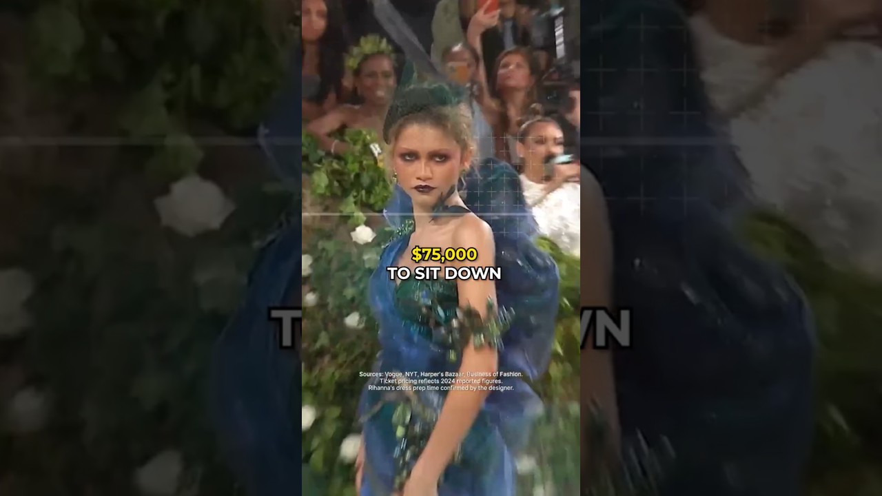 The Math of the Met Gala: The Million-Dollar Walk