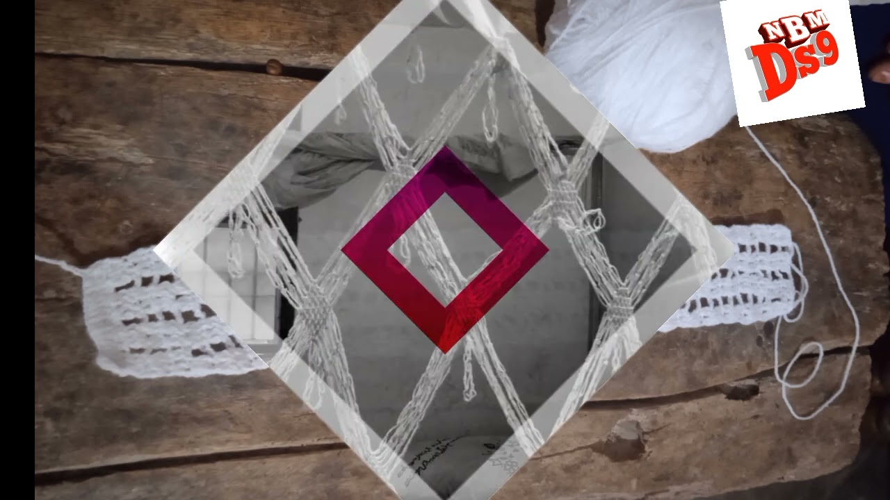 crochet bed lari design