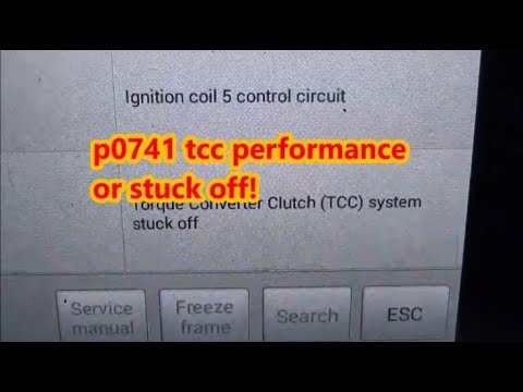 P0741: TCC SOLENOID PERFORMANCE OR STUCK OFF 4L60E (PART 1)