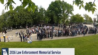 2016  Law Enforcement Memorial Ceremony