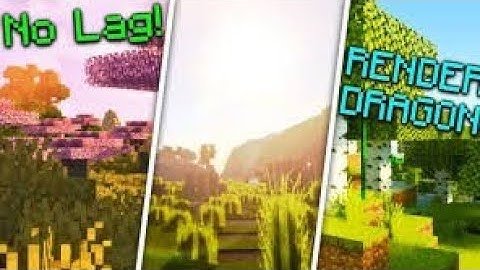 Top 3 best shader for Minecraft PE 1.19.51 Rander dragon