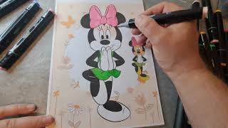 Minnie Mouse Coloring Pages Fun Easy Coloring Adventure for Kids Learn Colors