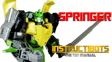 Transformers Generations Voyager Class Springer (Hasbro) 006