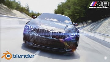BMW M8 - Cinematic Shot || Blender Animation || 3DIMAX STUDIOS