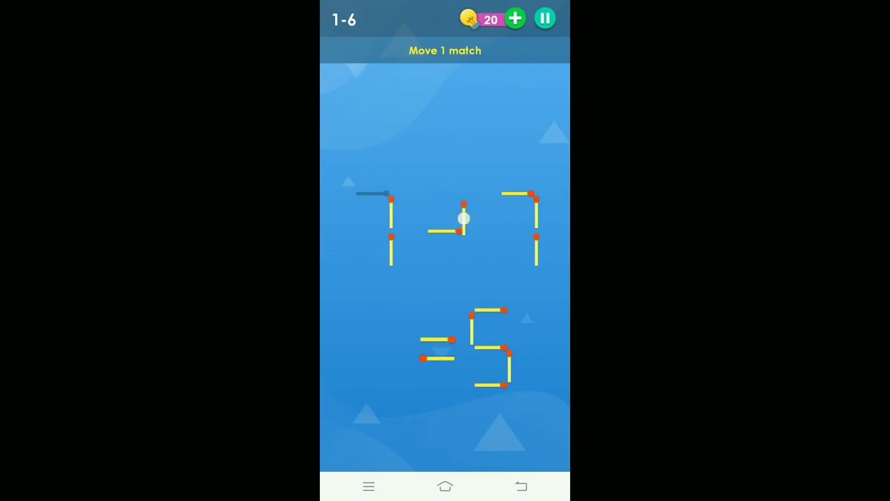 Smart puzzles matches simple level solution 6