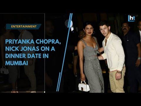 Watch: Priyanka Chopra, Nick Jonas on a dinner date in Mumbai