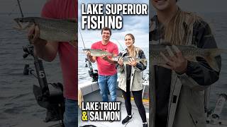 Lake Superior Fishing King Salmon and Lake Trout @jodimiddendorf