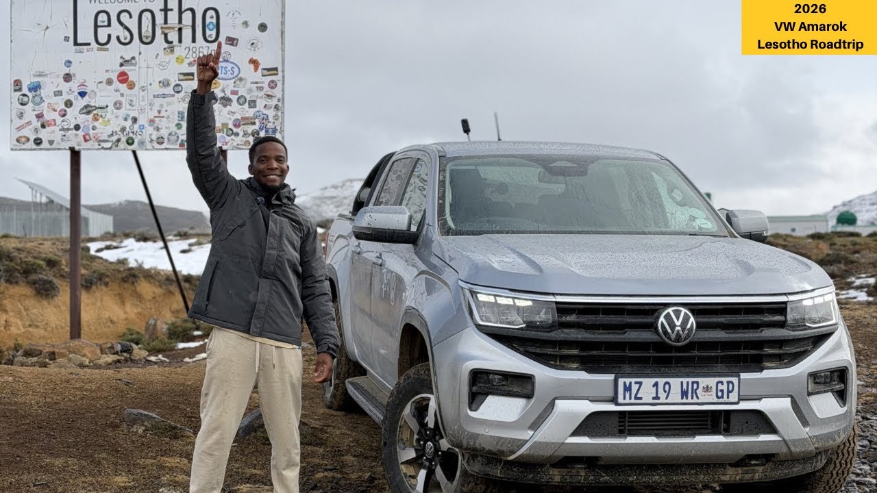 Roadtrip to Lesotho in the 2026 VW Amarok via Sani Pass | Searching for Snow | 4x4 | 