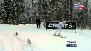 Cross-Country Skiing World Cup - 2012-11-25, Gällivare, 4x10 km relay