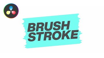 Create Custom Brush Stroke Animation in Davinci Resolve 18 (Fusion Tutorial)