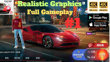 Racing Master - Gameplay Walkthrough Part 1 Max Graphics Settings (iOS, Android)